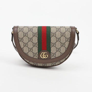 Gucci Ophidia Mini GG Shoulder Bag Brown 159472136 [P]