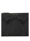 COMME DES GARCONS ビッグボウレザーポーチバッグ 1 151055168 [P]