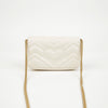 GUCCI Marmont Matelassé Super Mini-Bag Weiß 159096030 [P]