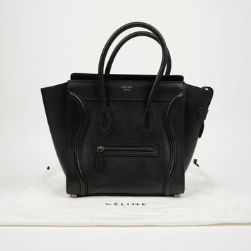 Celine Black Micro Luggage Tote Bag 159760654 [P]