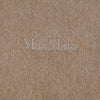 MaxMara Embroidered Logo Wool Muffler Camel 2524546052600 005 161411053 [P]