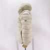 Prada Triangle Logo Women's Fox Fur Padded Jacket 161412459 [P]