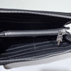 CHROME HEARTS (Aランク/OS) / ピラミッドレザーウォレット財布 ブラック 161414538 [P]