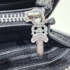 CHROME HEARTS (Aランク/OS) / ピラミッドレザーウォレット財布 ブラック 161414538 [P]