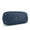 CHANEL Bubble Quilting Silver-tone Shoulder Bag 161414642 [P]