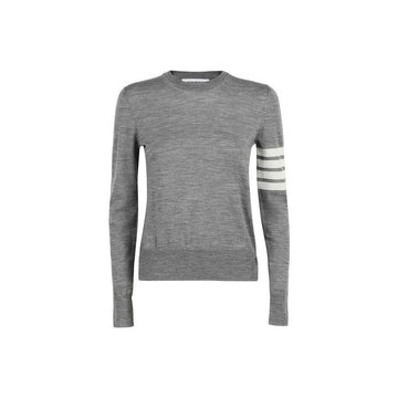 THOM BROWNE 26FW Pultober Joggingpullover Relaxed Fit Lichtgrau FKA280A Y1014 055 159638155 [P]