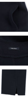 MAXMARA Damen Wool Long Coat mit Gürtel (Navy) 2619011061600 081 152100800 [P]