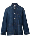 BOTTEGA VENETA Mittelgroße gewaschene Denimjacke 133027661 [P]