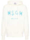 MSGM ブラシドロゴフーディティーシャツ 3640MM515 247000 02 133039796 [P]