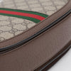 GUCCI Ophidia GG Kleine Canvas Schultertasche Braun 159541814 [P]