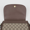 GUCCI Ophidia GG Kleine Canvas Schultertasche Braun 159541814 [P]