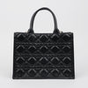 Dior Macro Canage Calfskin Book Tote Medium Bag Black 159564017 [P]