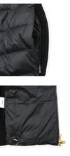 MONCLER Damen Strick-Mix-Paddingjacke mit Taschen (Schwarz) 9B00028 M4281 999 155623997 [P]