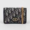 DIOR 30 Montaigne Nano Oblique Jacquard Chain Pouch 159753346 [P]