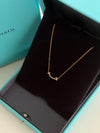 TIFFANY & CO Mini-Diamant-Anhänger mit T-Lächeln in Roségold 161478236 [P]