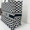 Dior Book Tote White and Black Medium M1286ZRIQ 161484349 [P]