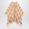 Burberry Checked Wool Cashmere Cape 151054795 [P]