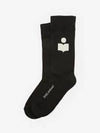 Isabel Marant Logo Socks CT001JHA A1C03J 01BK 151060623 [P]