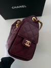 CHANEL Mini Burgundy 25 161480211 [P]