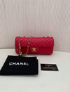 CHANEL Classic Baguette Chain Bag Cherry Color 161482044 [P]