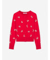 MAISON KITSUNE FANCY Fox-Stickerei Cardigan 152200994 [P]