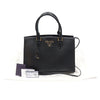 Prada Soft Calfskin Two-Way Bag 1BA228 Black 161499004 [P]