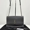 Saint Laurent Sunset Medium Chain Shoulder Bag Gray (515823) 161501221 [P]