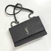 Saint Laurent Sunset Medium Chain Shoulder Bag Gray (515823) 161501221 [P]