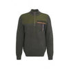 BARBOUR ミラー レギュラー ニット ハーフ ジップ セーター MKN1615 OL51 152202464 [P]