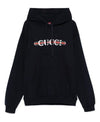 GUCCI プリントコットンジャージフードスウェットシャツ 788771 XJG59 4735 152203422 [P]
