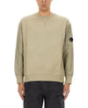 CP COMPANY Diagonal Raised Mixed Quilted Crew Neck 152204110 [P]