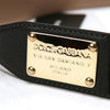 DOLCE & GABBANA Damen Gürtel mit goldfarbener Platte 161504536 [P]