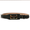 DOLCE & GABBANA Damen Gürtel mit goldfarbener Platte 161504536 [P]