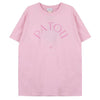 PATOU Logo Print Organic Cotton T-Shirt 154427028 [P]