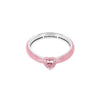PANDORA Ring 193088C02 mit Herz in Pink und Silber für Damen 150981079 [P]