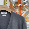 THOM BROWNE Diagonal Strickjacke Grau 5 161508078 [P]