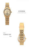Citizen Women's Metal Watch EU6062-50P 39793151 [P]