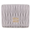 Miu Miu Small Matelassé Napa Leather Wallet 156973214 [P]