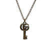GUCCI Doppel G Sterling Silber Halskette 627757 161508713 [P]