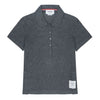 Thom Browne Cotton Crepe Jersey Round Collar Polo 59652876 [P]