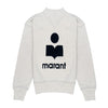 Isabel Marant MOBY Logo Sweatshirt 23PSW0003FA-A1M07E-23EC 63658240 [P]