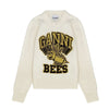 GANNI グラフィック BEES プルオーバー 67046395 [P]