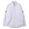 THOM BROWNE Gestreifte Oxford-Armbinde Hemd 78968745 [P]