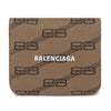 Balenciaga Signature BB Monogram Coated Wallet 594216-210DA-2762 79701586 [P]