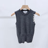 Thom Browne Cashmere Women's Knit Vest Gray 161510261 [P]