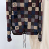 Louis Vuitton 25FW Damier Fleece Jacket XL 161510328 [P]