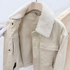 Louis Vuitton Monogram Workwear Shearling Jacket Ivory 48 161510356 [P]