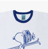 Moncler T-SKI T-Shirt White/Royal 161512053 [P]