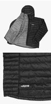 MULBERRY QDB-12 BLACK Herren Daunenjacke 161512978 [P]