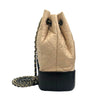 CHANEL Gabrielle Rucksack Small Beige 28 161513565 [P]